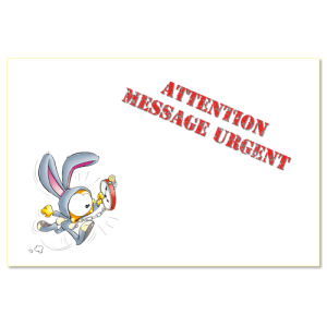 Attention message urgent