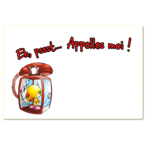 Eh pssst appelles moi
