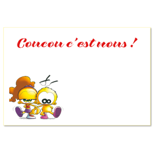 Coucou c'est nous