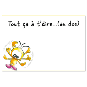 Tout ça à t'dire