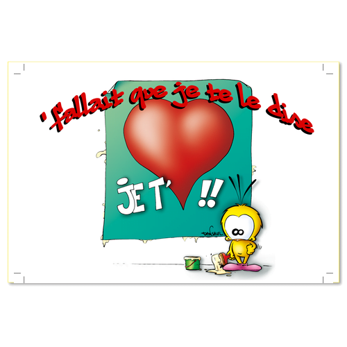 Fallait que je te le dise, je t'aime