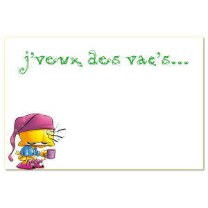 Je veux des vacances