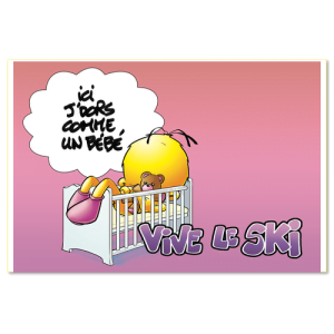 Ici je dors comme un bébé