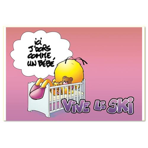 Ici je dors comme un bébé