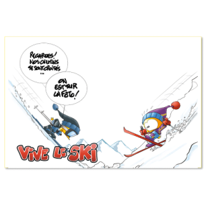 Vive le ski Chute
