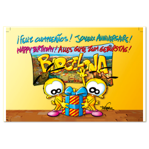 Joyeux Anniversaire de Barcelone