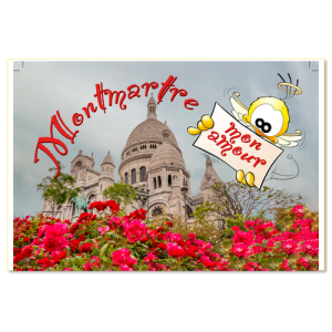 Paris Montmartre mon amour