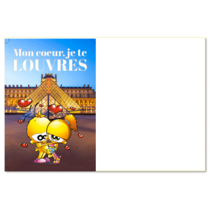 Mon coeur, je te LOUVRES