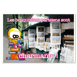 Les bouquiniers parisiens sont charmants
