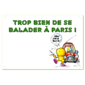 Trop bien de se balader à Paris